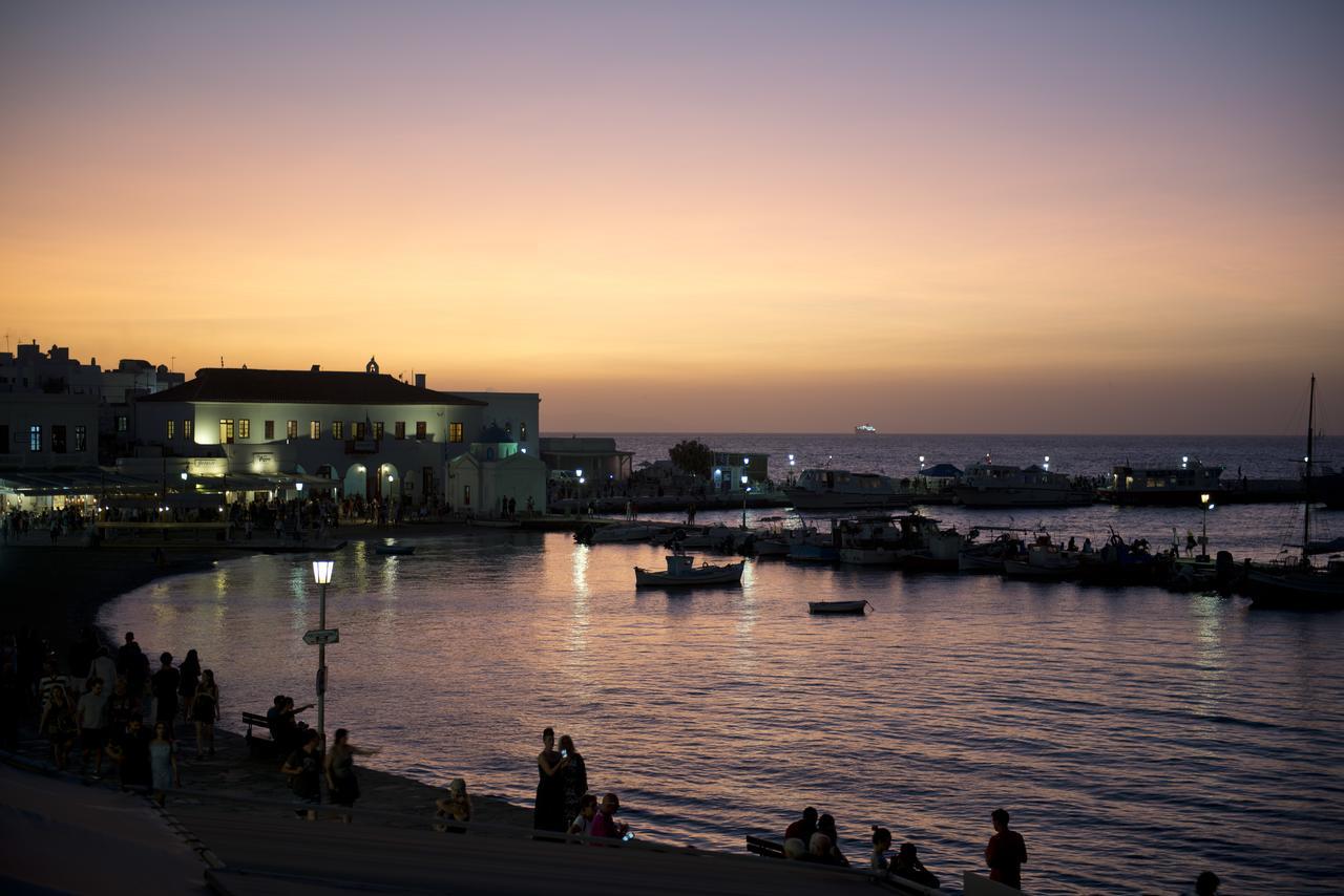 Mykonos Town Pnoeヴィラ エクステリア 写真