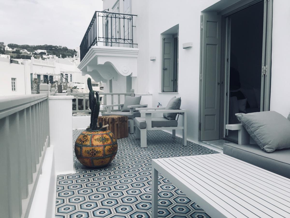 Mykonos Town Pnoeヴィラ エクステリア 写真