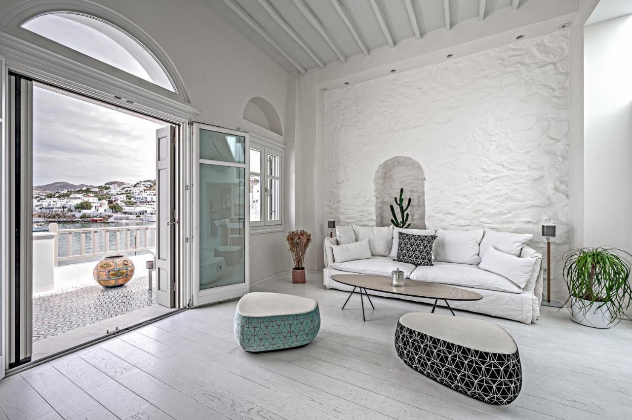 Mykonos Town Pnoeヴィラ エクステリア 写真